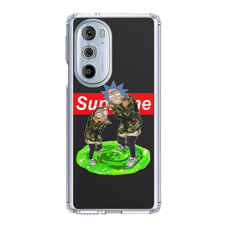 Rick and Morty Supreme Motorola Edge Plus (2022) Case