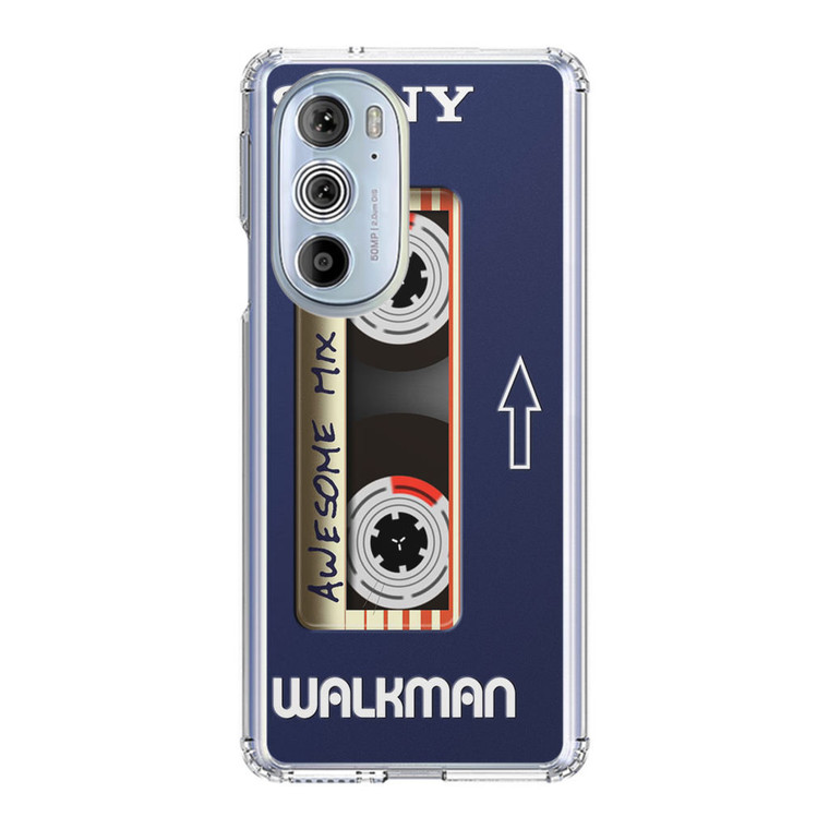 Awesome Mix Vol 1 Walkman Motorola Edge Plus (2022) Case