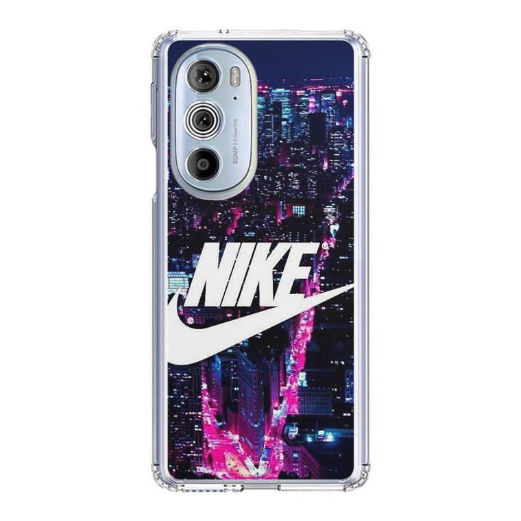 Nike Logo New York City Motorola Edge Plus (2022) Case