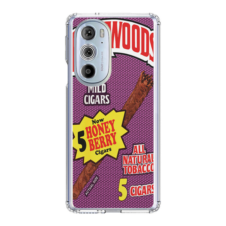 Backwoods Honey Berry Cigars Motorola Edge Plus (2022) Case