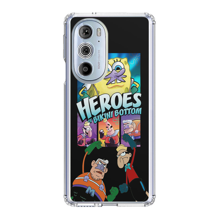 Spongebob Heroes of Bikini Bottom Motorola Edge Plus (2022) Case