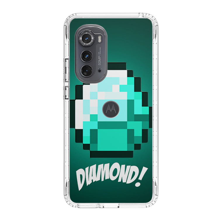 Diamond Minecraft Motorola Edge (2022) Case