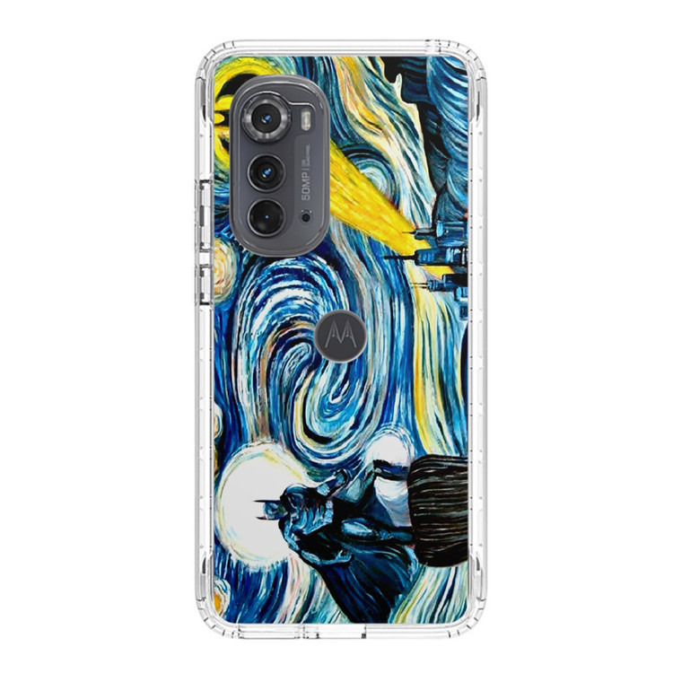 Batman Van Gogh Starry Night Motorola Edge (2022) Case