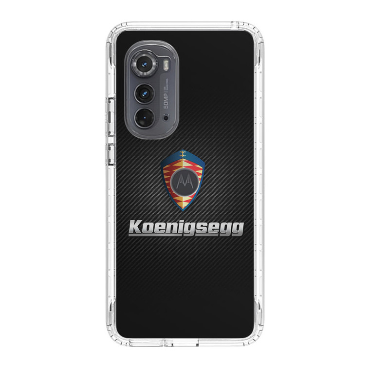 Koenigsegg Car Logo Motorola Edge (2022) Case