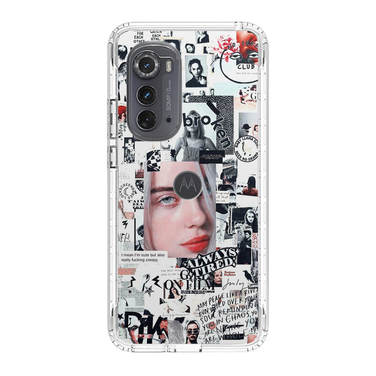 Billie Eilish Collage Motorola Edge (2022) Case