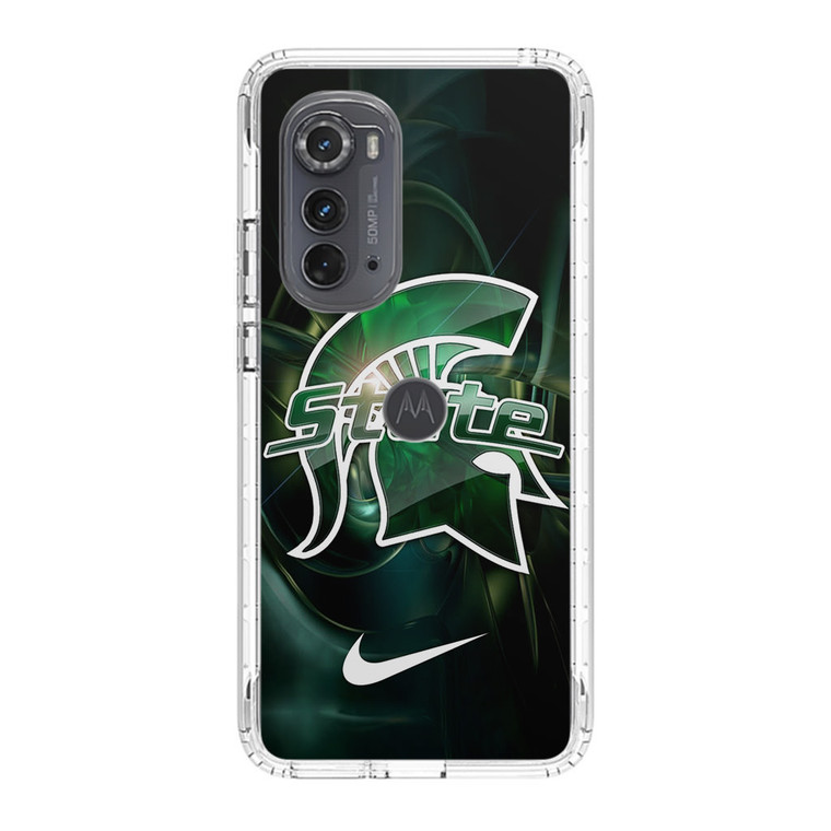 Michigan State Nike Motorola Edge (2022) Case