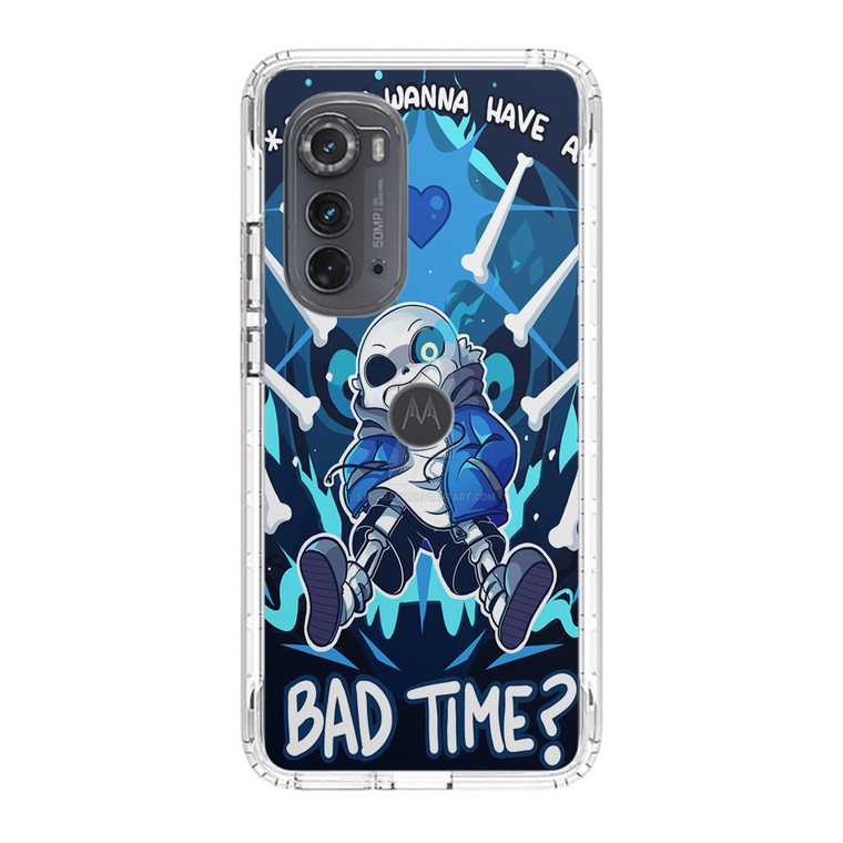 Undertale Sans Bad Time Motorola Edge (2022) Case