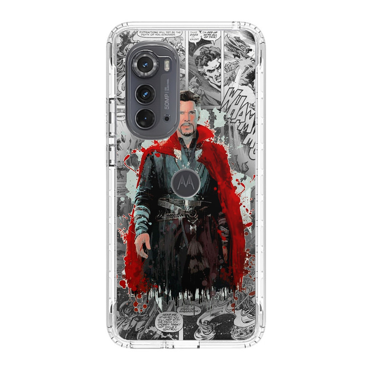 Doctor Strange Poster Comic Motorola Edge (2022) Case