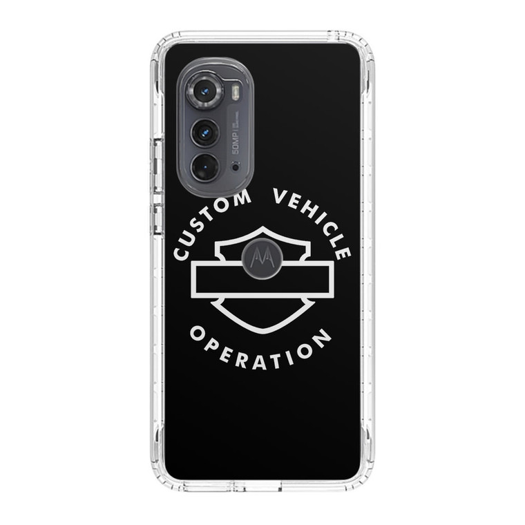 Harley Davidson Custom Vehicle Operation Motorola Edge (2022) Case