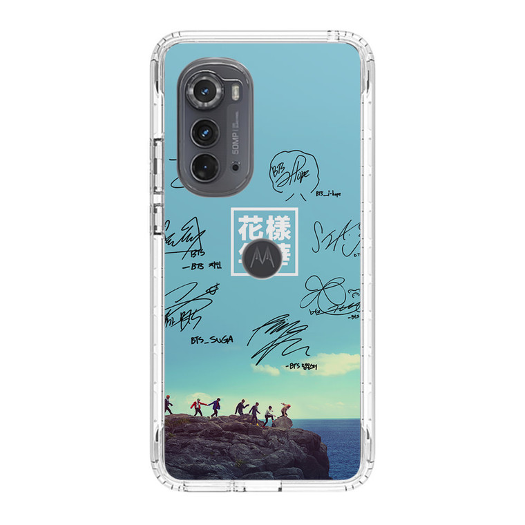 BTS Signature1 Motorola Edge (2022) Case