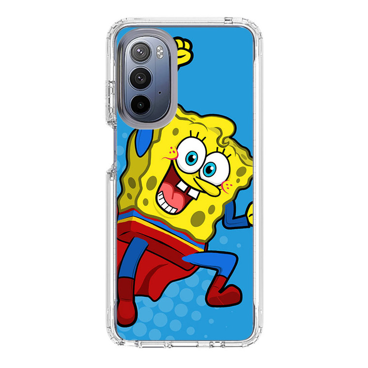 Spongebob Superman Motorola Moto G Stylus 5G (2022) Case