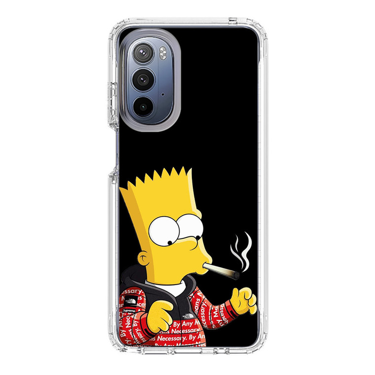 Bart Smoking Supreme Motorola Moto G Stylus 5G (2022) Case