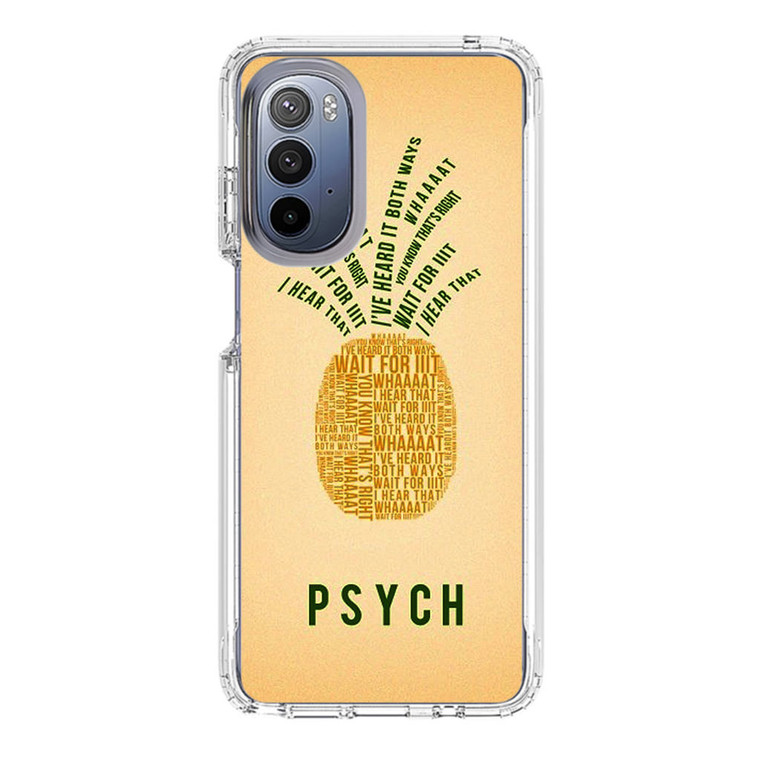 PSYCH Pinapple Quotes Motorola Moto G Stylus 5G (2022) Case