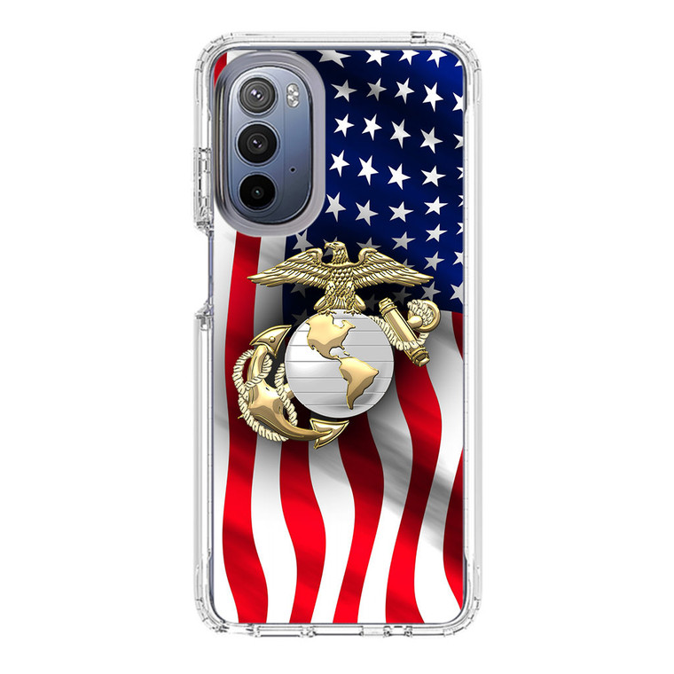 Marine Corps Anchor Motorola Moto G Stylus 5G (2022) Case