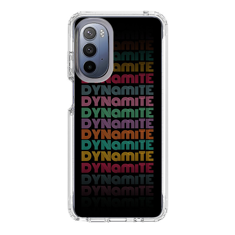 BTS Dynamite Motorola Moto G Stylus 5G (2022) Case