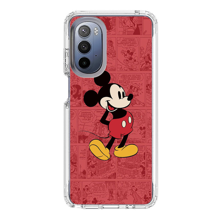Mickey Mouse Black Motorola Moto G Stylus 5G (2022) Case