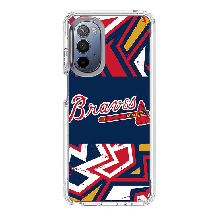 Atlanta Braves Baseball Motorola Moto G Stylus 5G (2022) Case