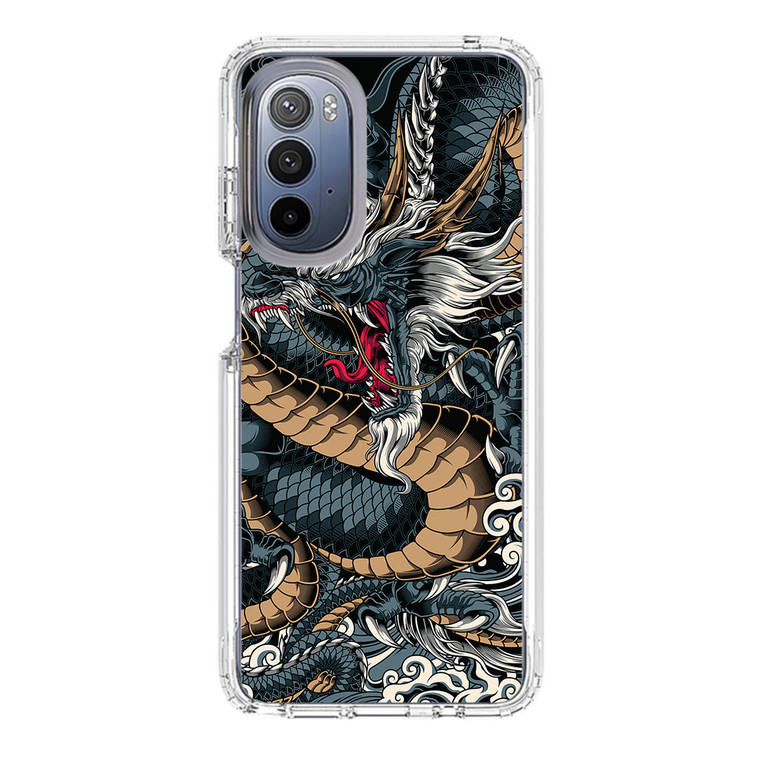 Dragon Ryujin Lord of the Sea Motorola Moto G Stylus 5G (2022) Case