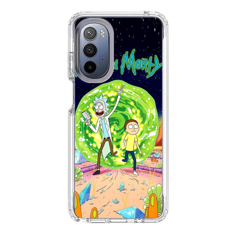 Rick and Morty Poster Motorola Moto G Stylus 5G (2022) Case