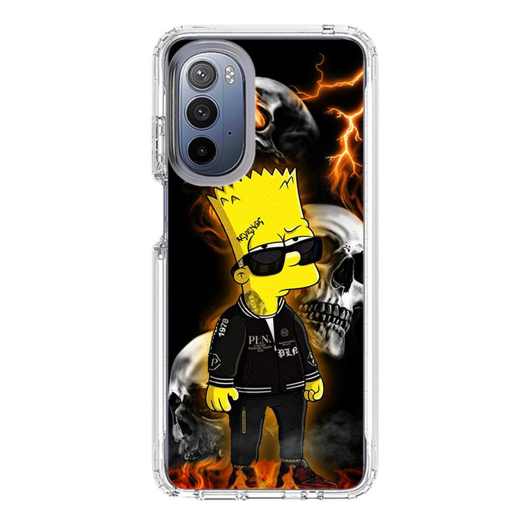 Bart Death Metal Style Motorola Moto G Stylus 5G (2022) Case