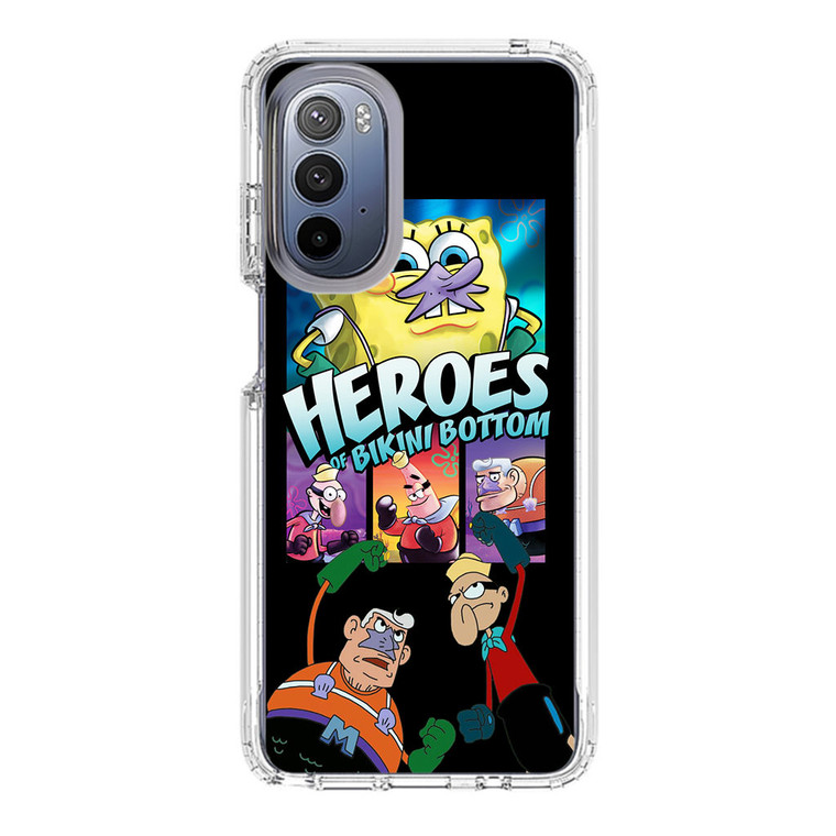 Spongebob Heroes of Bikini Bottom Motorola Moto G Stylus 5G (2022) Case