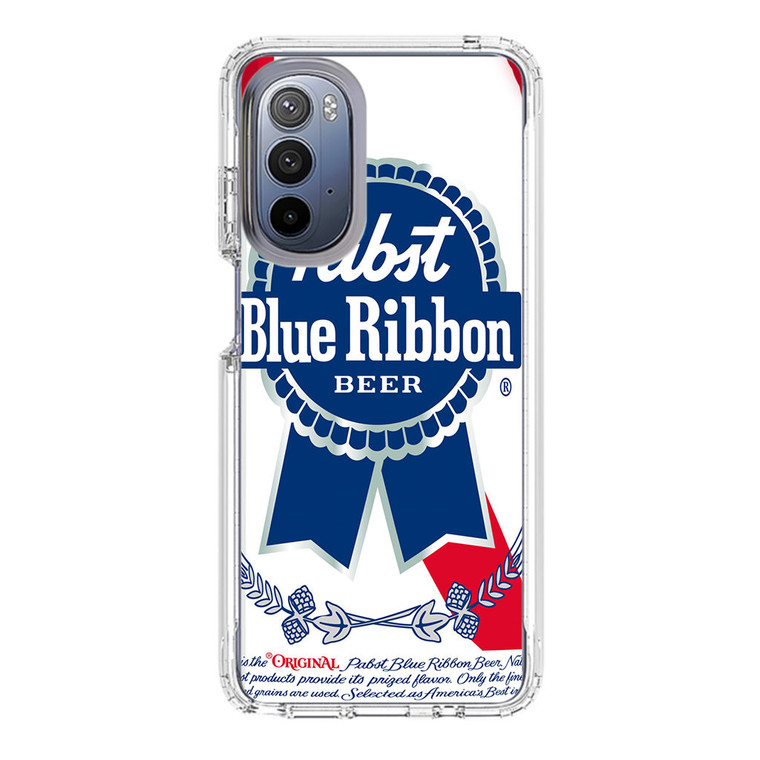 Pabst Blue Ribbon Beer Motorola Moto G Stylus (2022) Case