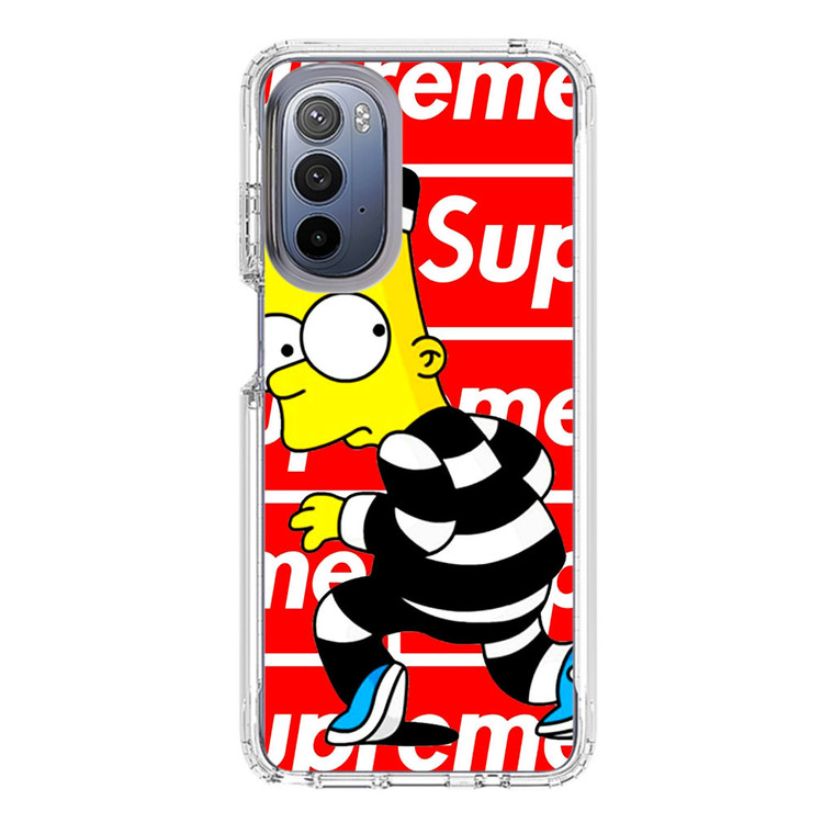 Supreme Bart Motorola Moto G Stylus (2022) Case