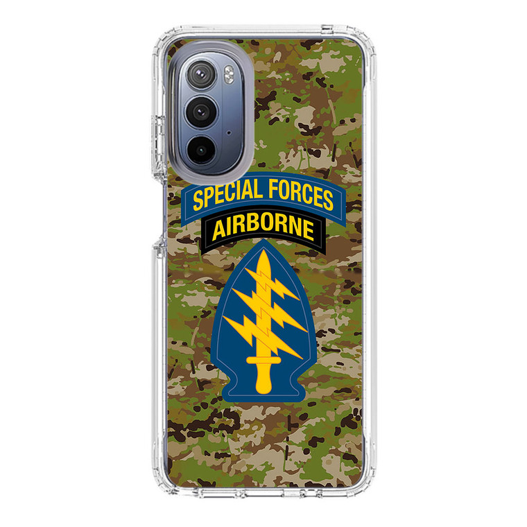 Camouflage Special Forces Airbone Military Motorola Moto G Stylus (2022) Case