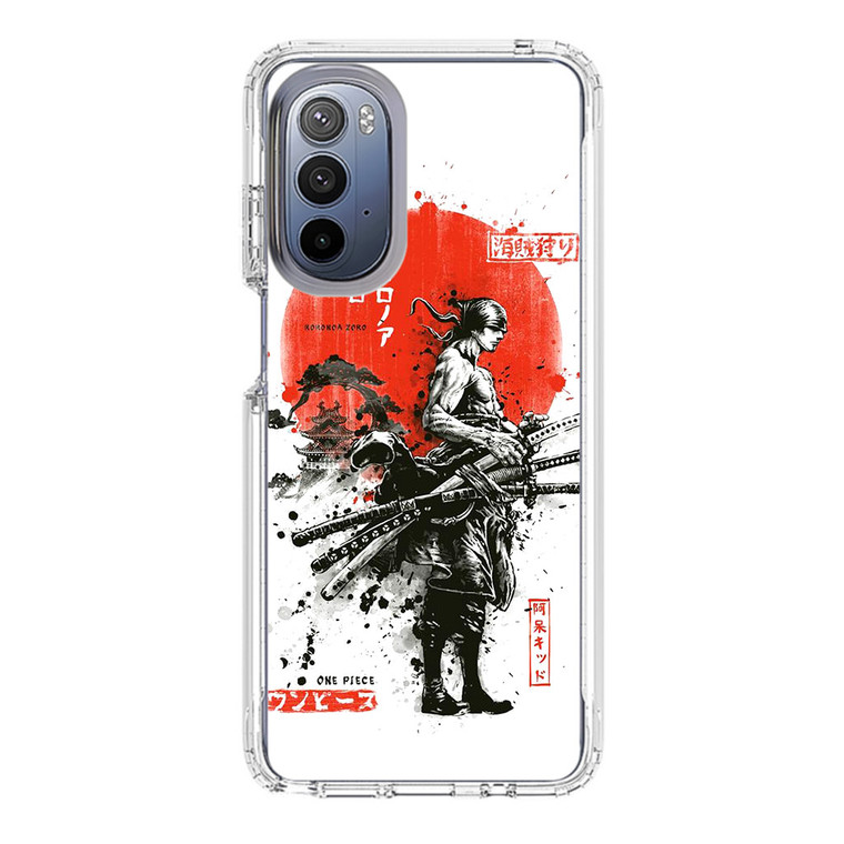 One Piece Zoro Samsurai Motorola Moto G Stylus (2022) Case