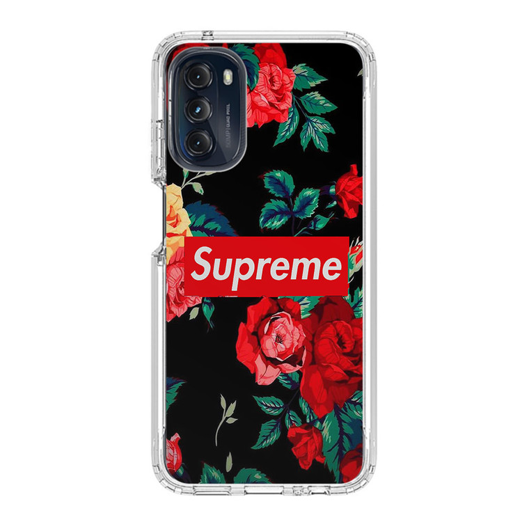 Supreme Rose Flower Motorola Moto G 5G (2022) Case