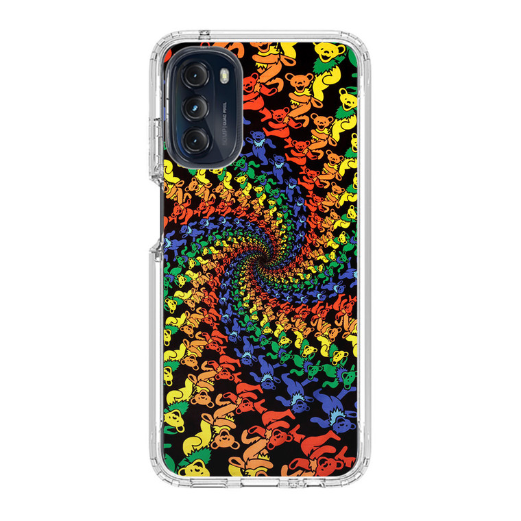 The Grateful Dead Dancing Bears Motorola Moto G 5G (2022) Case