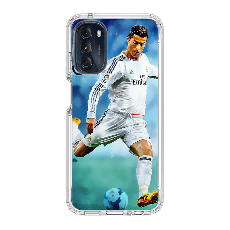 Cristiano Ronaldo CR7 Poster Motorola Moto G 5G (2022) Case