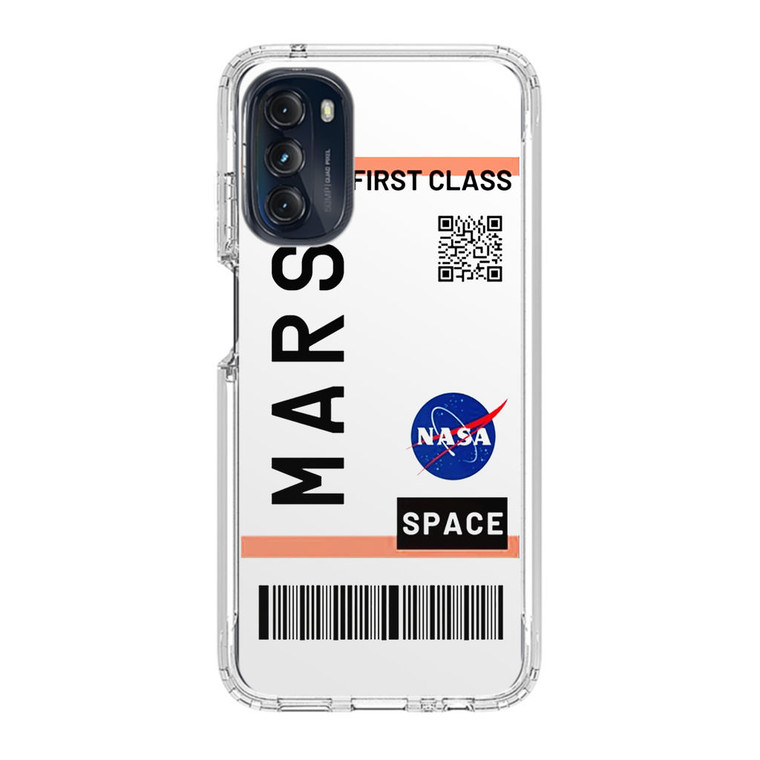 Mars Planet First Class Ticket Motorola Moto G 5G (2022) Case