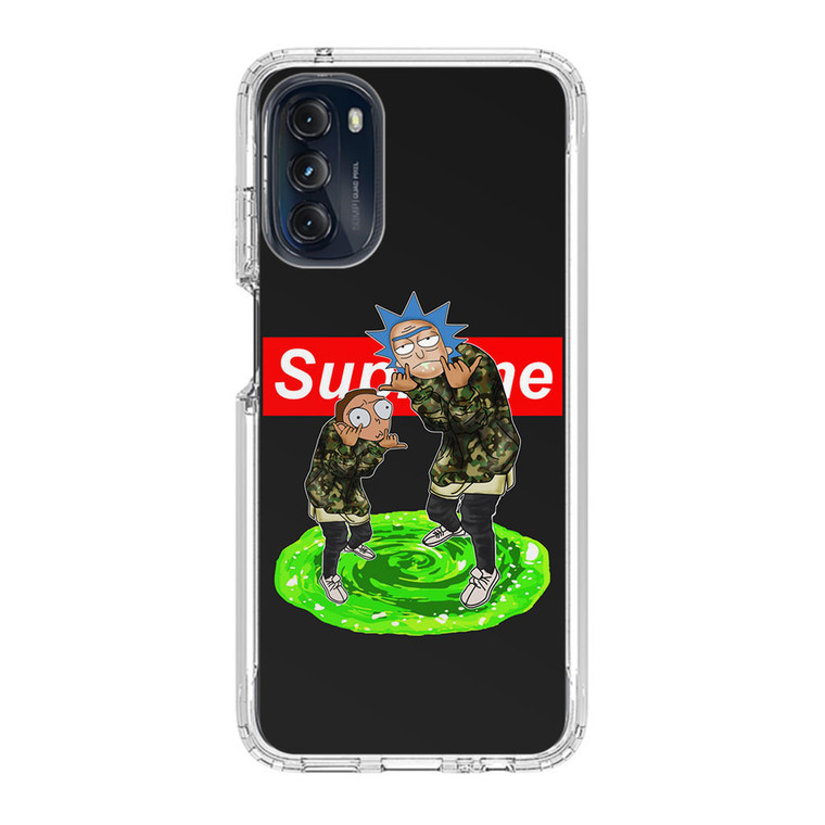 Rick and Morty Supreme Motorola Moto G 5G (2022) Case