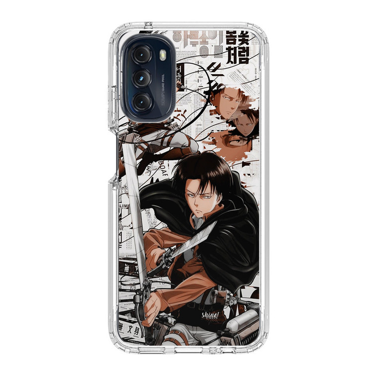 Attack on Titan Levi Ackerman Motorola Moto G 5G (2022) Case