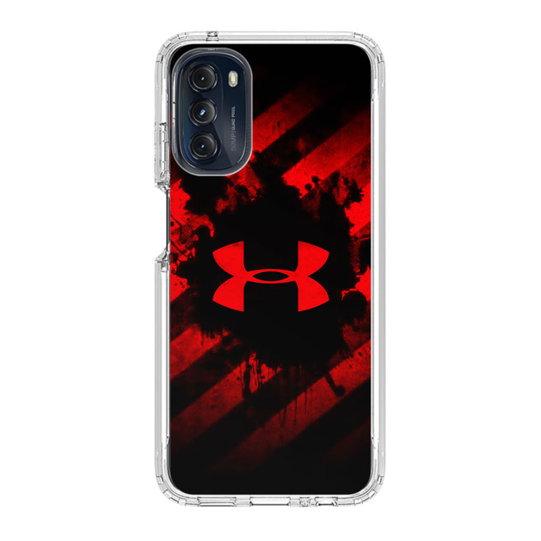 Under Armour Red Art Motorola Moto G 5G (2022) Case