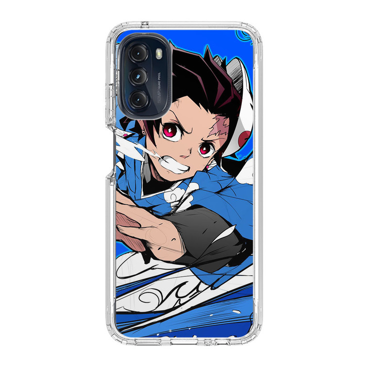 Tanjiro Kamado Water Moves Motorola Moto G 5G (2022) Case