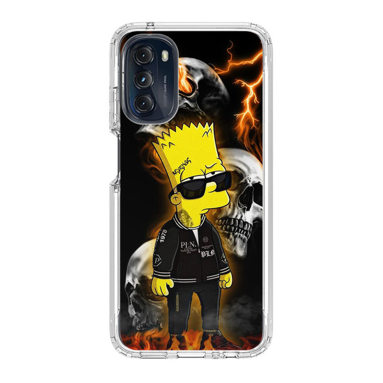 Bart Death Metal Style Motorola Moto G 5G (2022) Case