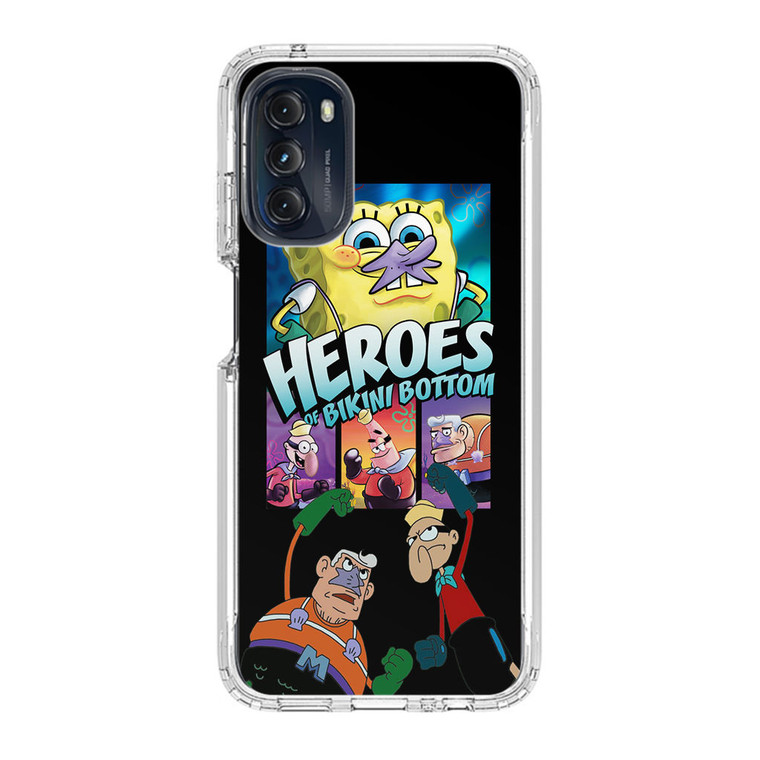 Spongebob Heroes of Bikini Bottom Motorola Moto G 5G (2022) Case