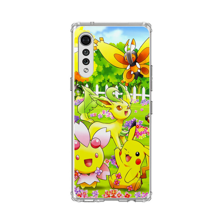 Pokemon Gold Characters LG Velvet 5G Case