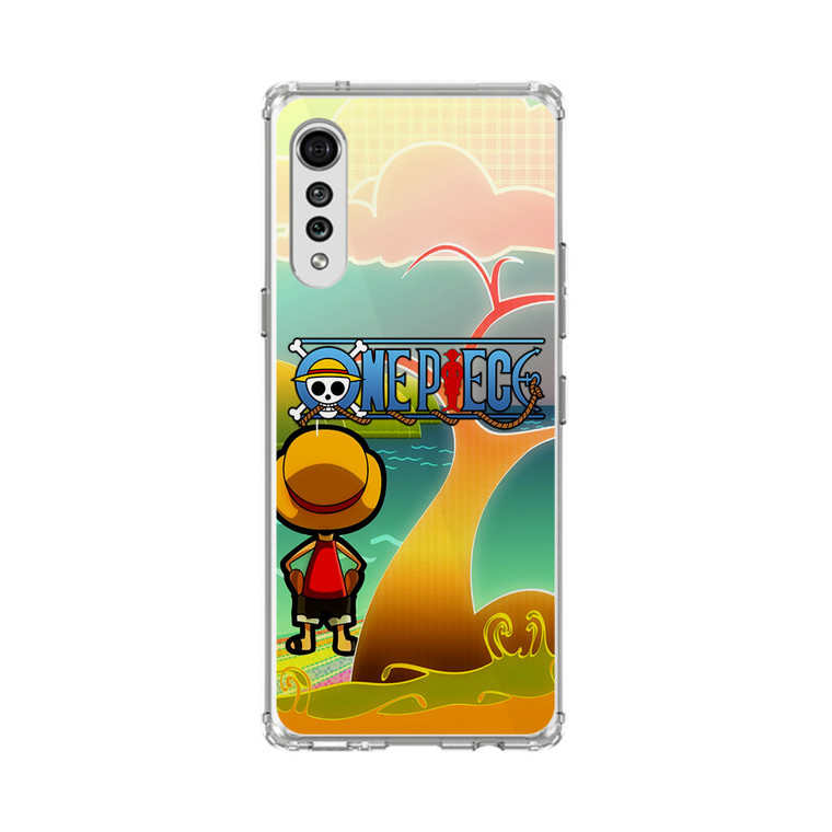 One Piece Chibi Luffy LG Velvet 5G Case