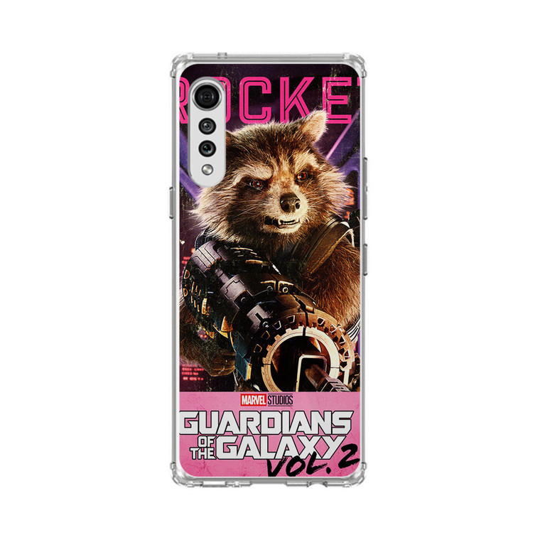 Guardians Of The Galaxy Vol 2 Rocket Racoon LG Velvet 5G Case