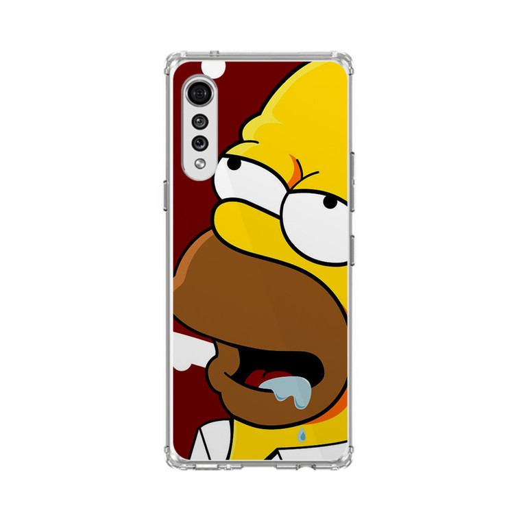 Homer Drooling LG Velvet 5G Case