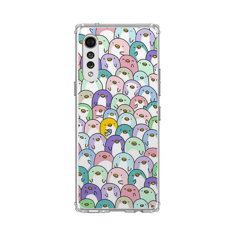 Cute Pinguin LG Velvet 5G Case