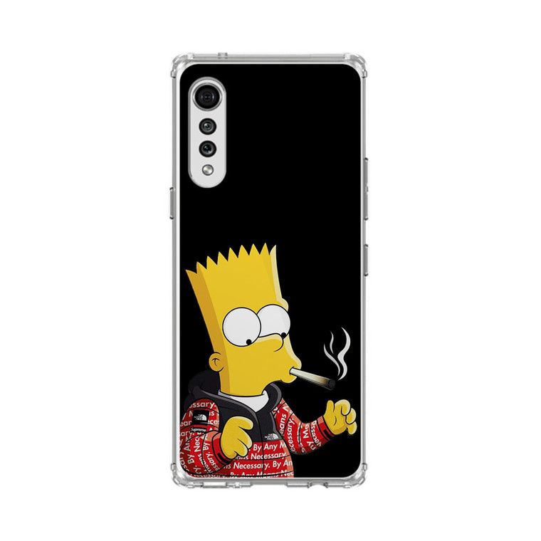 Bart Smoking Supreme LG Velvet 5G Case