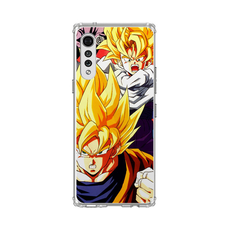 Dragonball-Z Goku Fire LG Velvet 5G Case