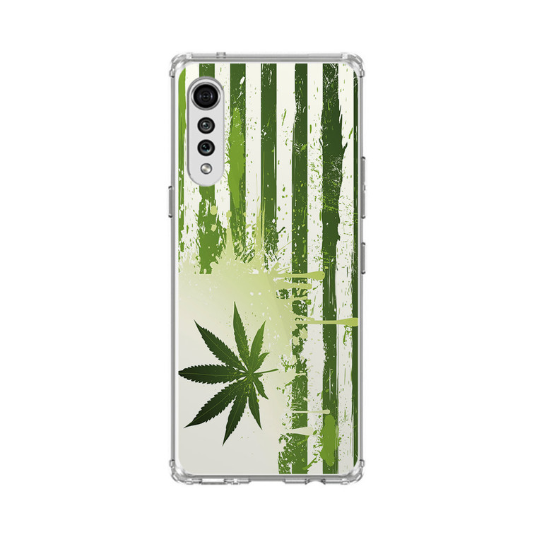 Marijuana Country Flag LG Velvet 5G Case