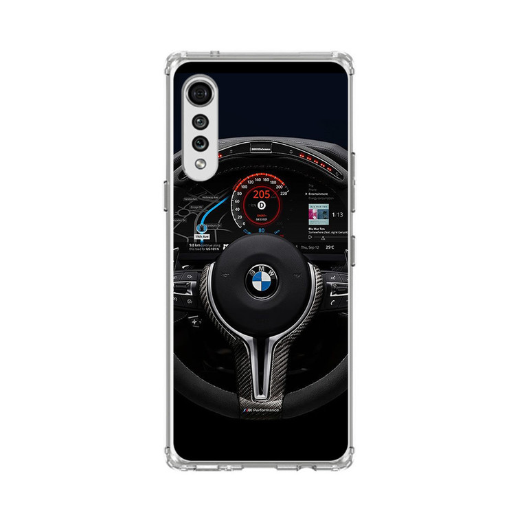 BMW Steering Wheels LG Velvet 5G Case