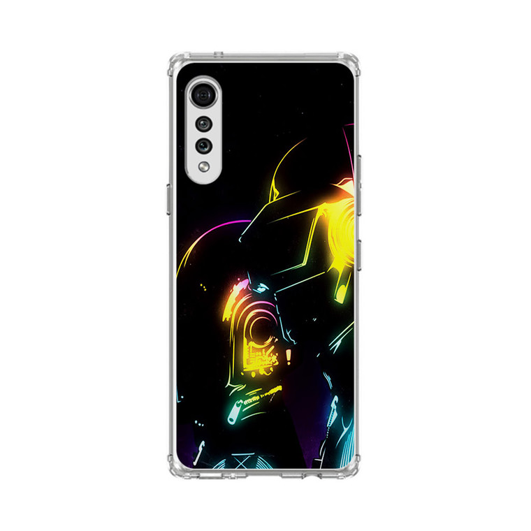 Daftpunk Neon Glowing LG Velvet 5G Case