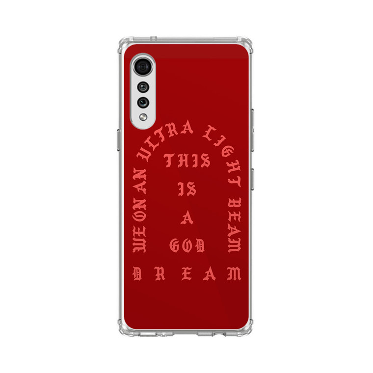 Kanye West Ultra Light Beam LG Velvet 5G Case